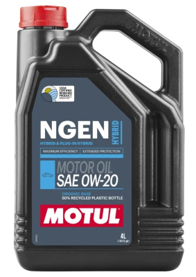 MOTOROLJA MOTUL 0W20 NGEN HYBRID 4L 111902