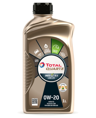 OLEJ TOTAL 0W20 1L INEO QUARTZ XTRA LL C5 / 508.00 509.00 / PORSCHE C20