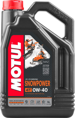 MOTOROLJA MOTUL 0W40 SNOW 4T 4L 105892