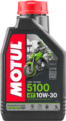 MOTOROLJA MOTUL 10W30 5100 4T 1L /MOTORCYKEL 104062