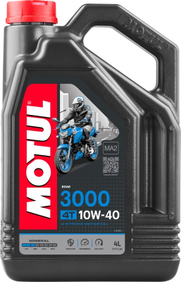 MOTOROLJA MOTUL 10W40 3000 4T 4L /MOTORCYKEL 107693