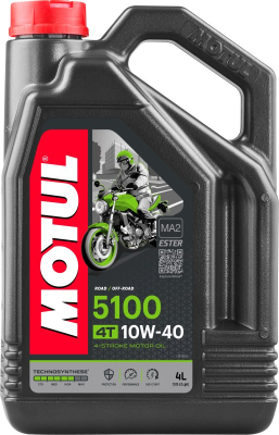 MOTOROLJA MOTUL 10W40 5100 4T 4L 104068