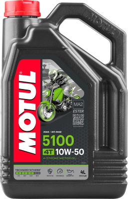 MOTOROLJA MOTUL 10W50 5100 4T 4L / MOTORCYKEL 104076