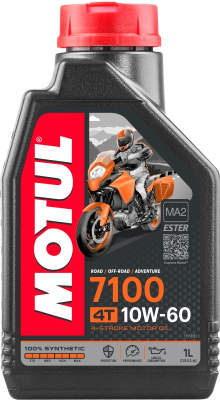 MOTOLJA MOTUL 10W60 7100 4T 1L / MOTORCYKEL 104100