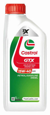 Motorolja Castrol GTX 15W40 1L 15F627