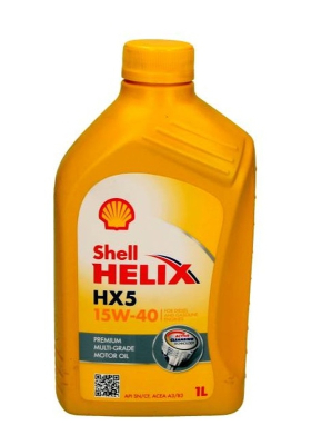 Motorolja Shell 15W40 1L HELIX HX5 550046277