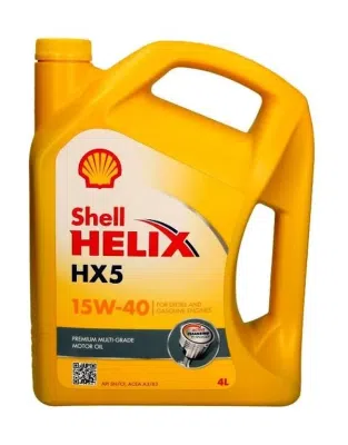 Motorolja Shell 15W40 4L HELIX HX5 550046285