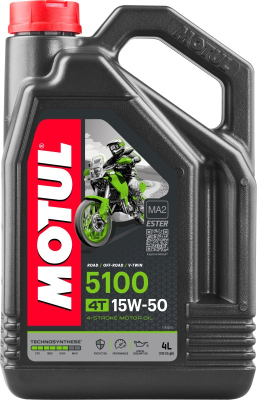 MOTOROLJA MOTUL 15W50 5100 4T 4L / MOTOCYKLEL 104083