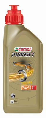 Motorolja Castrol 15W50 1L POWER 1 4T SEMI-SYNTHETIC 15F587