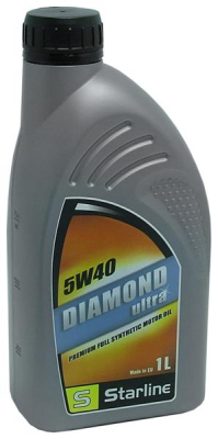 OLEJ STARLINE 5W40 1L DIAM. ULTRA D DIAMOND ULTRA /API SM/CF/EC,ACEA A3/B3/B4 - MB 229.3,VW 502.00,VW 505.00(1/97) 1L STARLINE