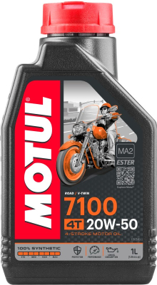 MOTOROLJA MOTUL 20W50 7100 4T 1L /MOTORCYKEL 104103