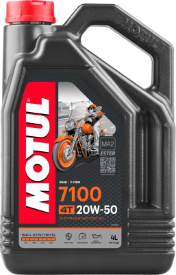 MOTOROLJA MOTUL 20W50 7100 4T 4L / MOTORCYKEL 104104