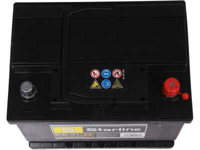 AKUMULATOR  56AH/480A     +P  12V    242X175X190 SZT STARLINE  SLEA
