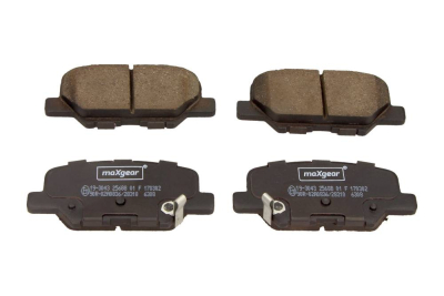 Bromsbeläggssats, skivbroms MAXGEAR 19-3043