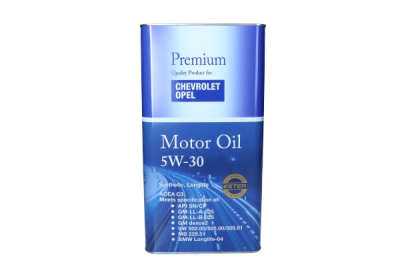 OLEJ DO OPEL/CHEVROLET 5W30 5L C3 / TOWAR PROMOCYJNY/ SN/CF/ 502.00 505.01 / LL04 / 229.51 / DEX2 / GM-LL-A-025/-B-25 / METAL. OPAK.