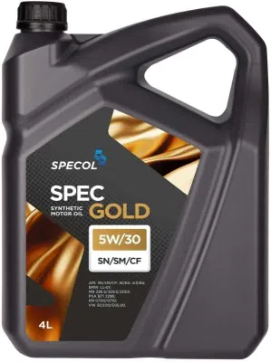 OLEJ SPECOL 5W30 4L SPEC GOLD
