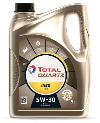 OLEJ TOTAL QUARTZ 5W30 5L INEO MC3 C3 / SN+/CF / 229.52 / 505.01 / DEXOS 2 / BMW LL04 / MS-11106
