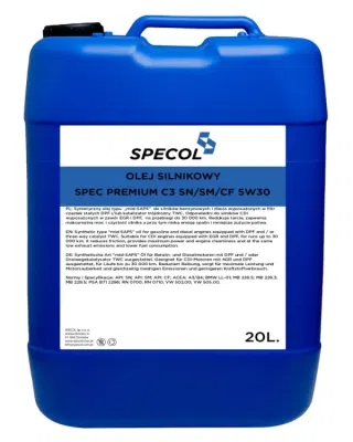 OLEJ SPECOL 5W30 20L PREMIUM C