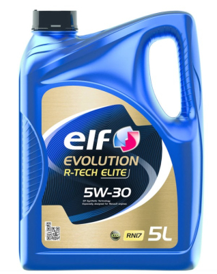 OLEJ ELF 5W30 5L EVOLUTION R-TECH ELITE C2 C3 / RN17 0710/0700 / 226,52