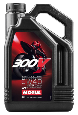 MOTOROLJA MOTUL 5W40 300V FL RAC 4L / MOTORCYKEL 104115