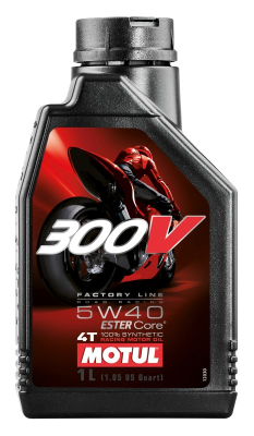 MOTOROLJA MOTUL 5W40 300V FL RAC 1L / MOTORCYKEL 104112