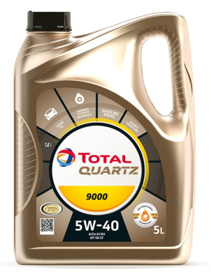 Motorový olej TOTAL Quartz 9000 5W-40 2216273, 5W40 5L