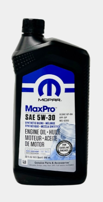 MOPAR OIL 5W30 0,946L / SP / GF-A / MS-6395 / CHRYSLER