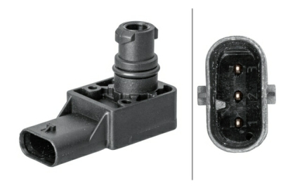 Sensor, laddtryck HELLA 6PP 358 152-111