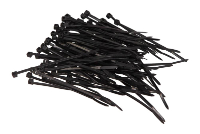 Buntband MAXGEAR L: 80 mm, B: 3 mm, Antal: 100, Färg: svart 84-0017SET