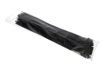 Buntband MAXGEAR L: 450 mm, B: 5 mm, Antal: 100, Färg: svart 84-0031SET
