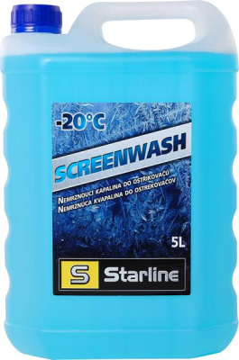 PLYN DO SPRYSKIWACZA ZIMOWY  -20C 5L STARLINE