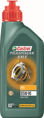 Växellådsolja Castrol 85W90 1L TRANSMAX AXLE EPX 15F175