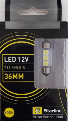 Glödlampa, skyltbelysning STARLINE SLEO 99.99.948