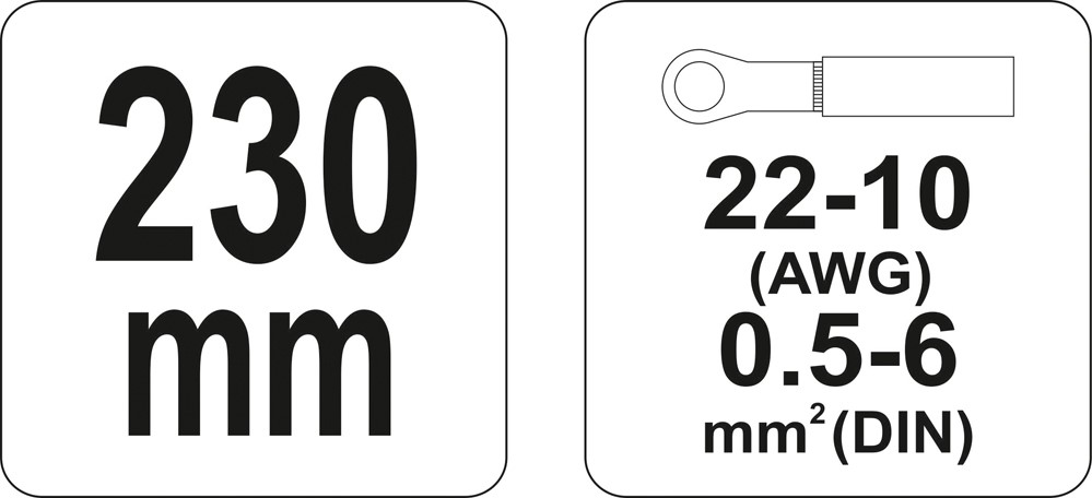 KLEŠTĚ PRO Krimpování KONEKTORŮ 0,5-6 MM2