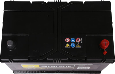 AKUMULATOR  91AH/740A     +P  12V    306X175X225 SZT STARLINE  SLEA