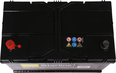 AKUMULATOR  91AH/740A     +L  12V    306X175X225 SZT STARLINE  SLEA