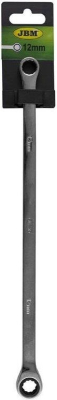 Spärrringnyckel JBM extra lång med spärr-funktion, 12 mm D.13455
