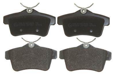 Bromsbeläggssats, skivbroms STARLINE SLEK BD S570