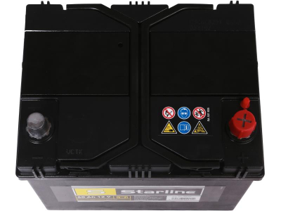 AKUMULATOR  60AH/510A     +P  12V    232X175X225 SZT STARLINE  SLEA