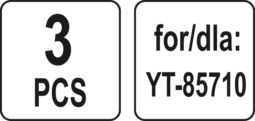 WORKI SYNTETYCZNE 3SZT. DO YT-85710