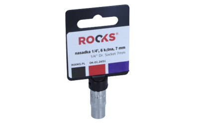 Hylsa ROOKS 1/4" 7mm 6-Kantig OK-01.2651