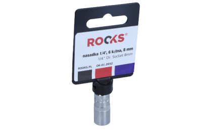 Hylsa ROOKS 1/4" 8mm 6-Kantig OK-01.2652