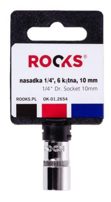 Hylsa ROOKS 1/4" 10mm 6-Kantig OK-01.2654