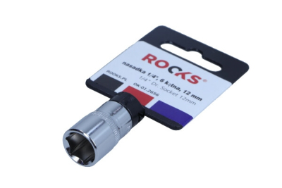 Hylsa ROOKS 1/4" 12mm 6-Kantig OK-01.2656