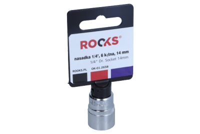 Hylsa ROOKS 1/4" 14mm 6-Kantig OK-01.2658