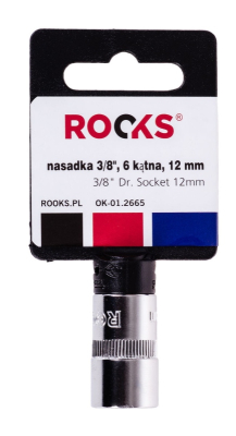 Hylsa ROOKS 3/8" 12mm 6-Kantig OK-01.2665