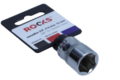 Hylsa ROOKS 3/8" 15mm 6-Kantig OK-01.2668