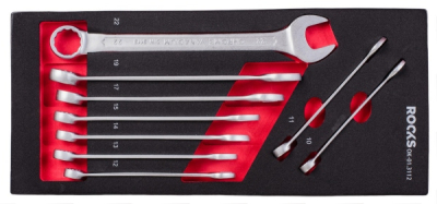 Blocknyckelsats ROOKS 10-22 mm 9 delar OK-01.3112