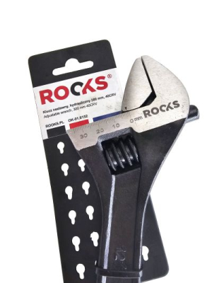 Skiftnyckel ROOKS 300 mm justerbar 40CRV OK-01.6152