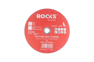 Metallkapsskiva ROOKS INOX STRONG 230x1,9x22,2 - T41 OK-03.4520